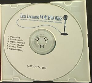 Lisa Leonard Voiceworks CD voiceover demo